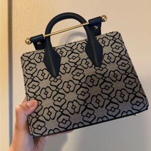 Strathberry Monogram Jacquard Nano Tote